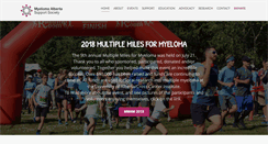 Desktop Screenshot of multiplemyeloma.ca